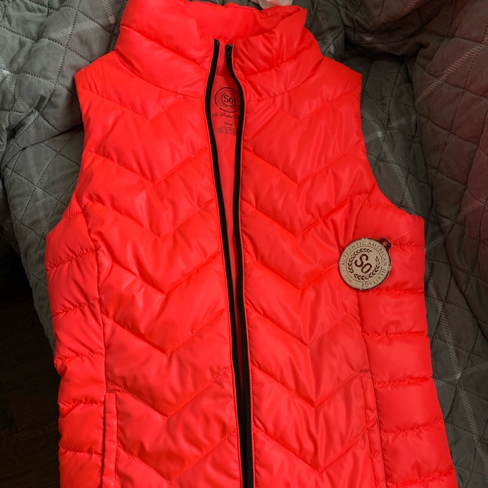 Authentic American heritage puffer vest small